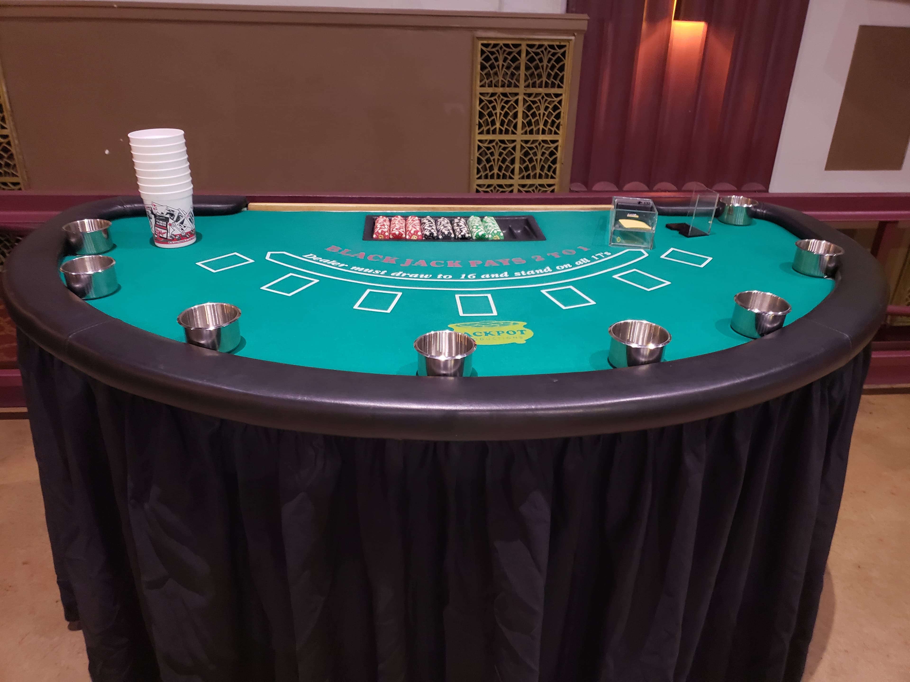 Office Casino Mixer (20–40 guests) rental photo — BSA Events