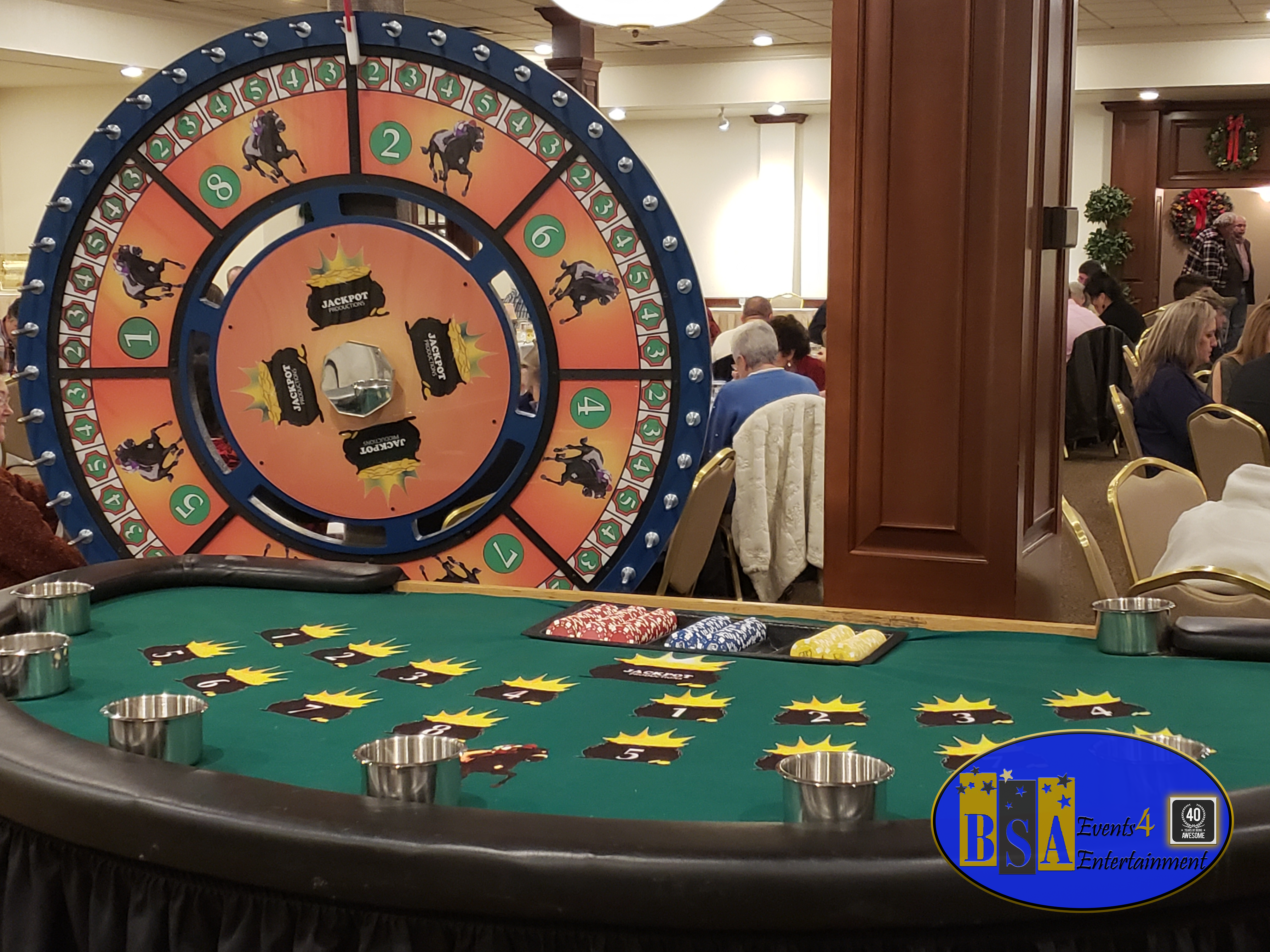Derby Time Big Wheel table rental add-on