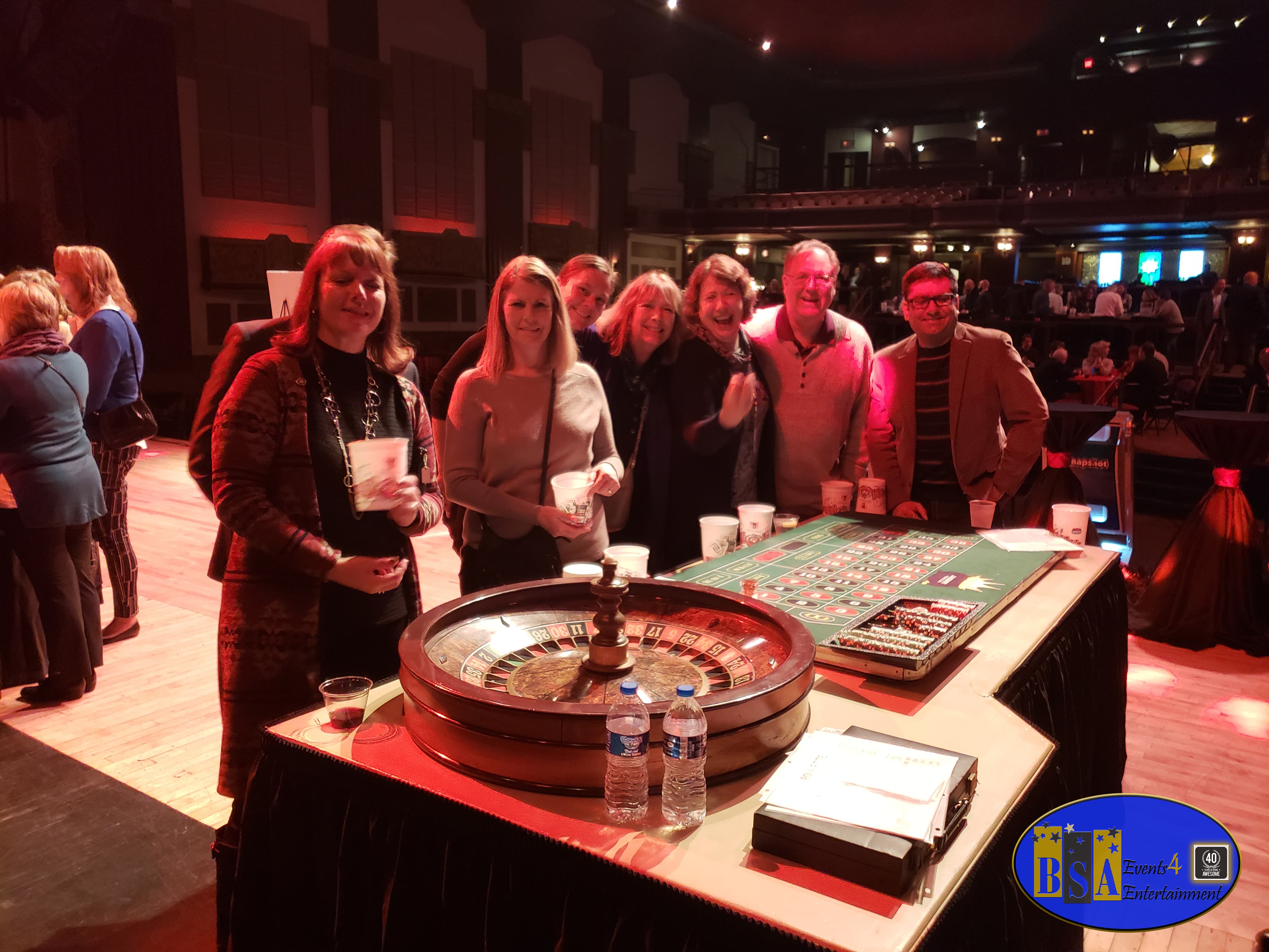 Roulette Table rental photo — BSA Events