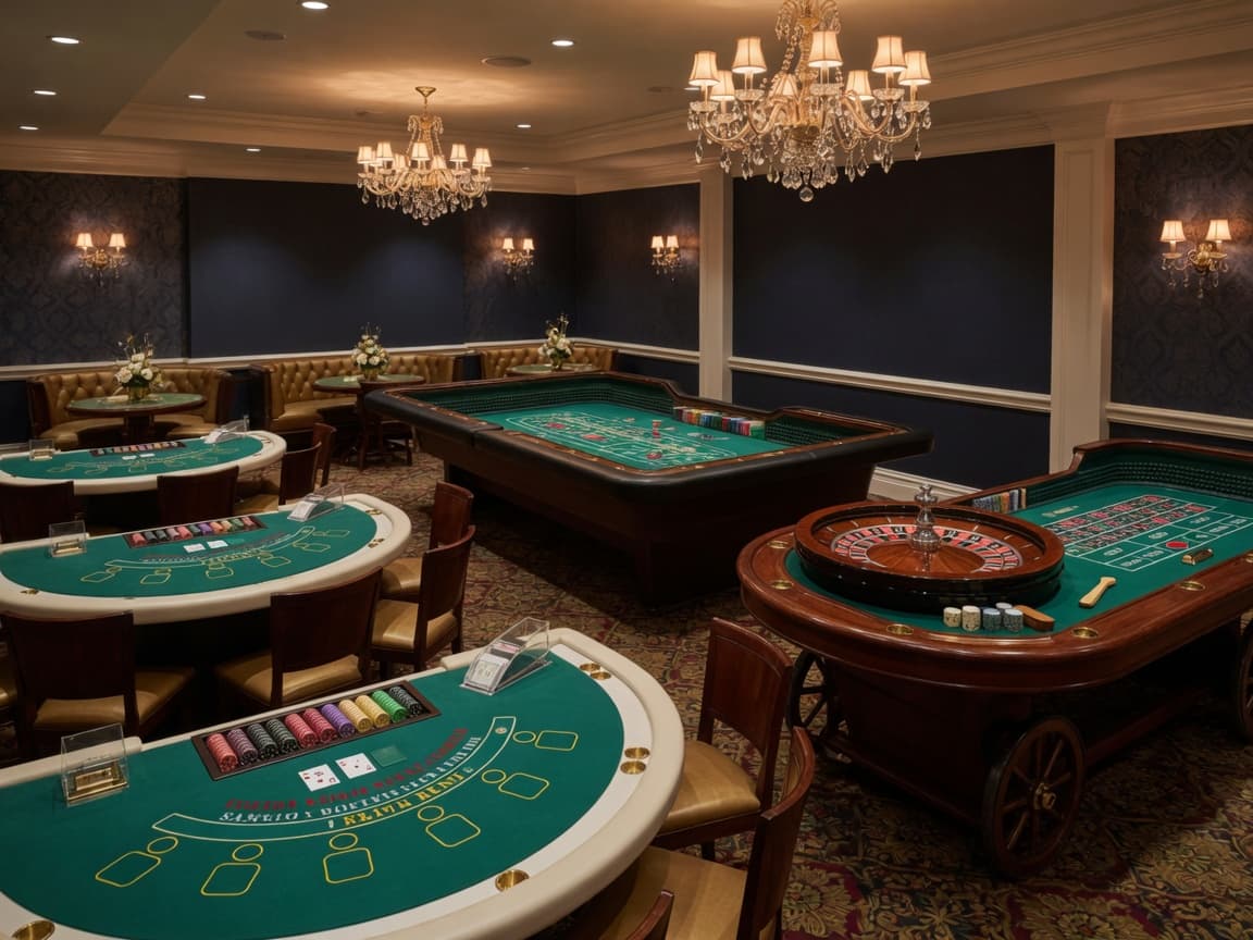 All In Casino package 75-125 guests rental — BSA Events Metro Detroit