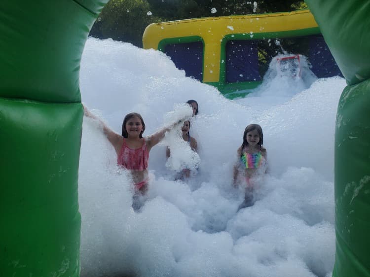 Backyard Foam Party Package rental photo — BSA Events