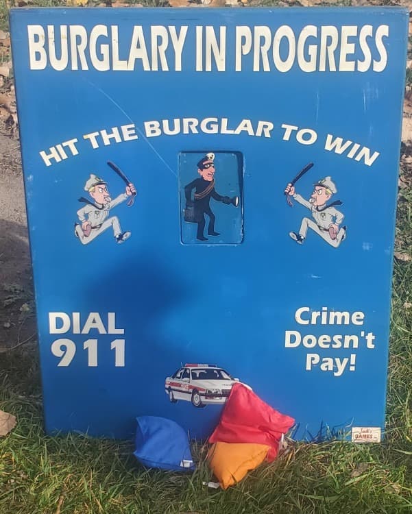 Bean the Burglar Toddler game rental photo — BSA Events