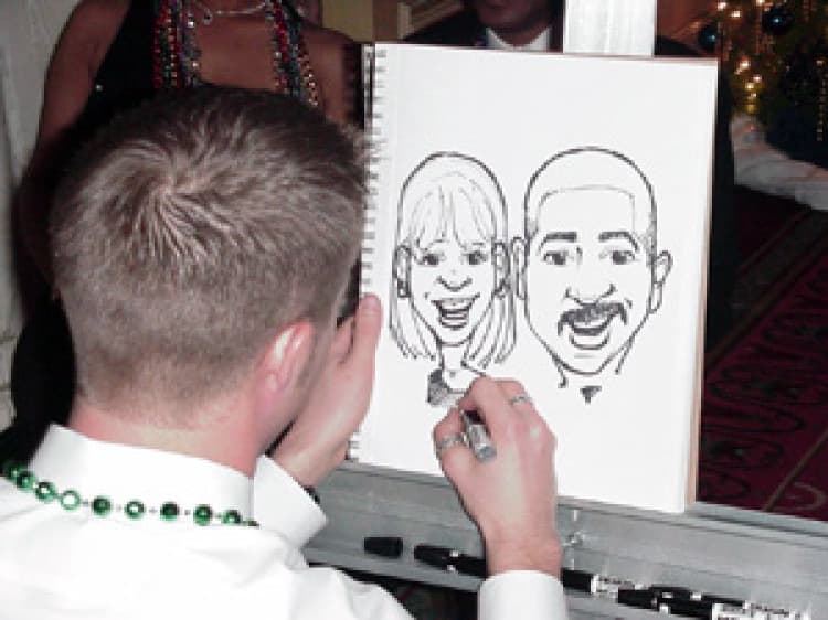 Caricature Artist rental photo — BSA Events