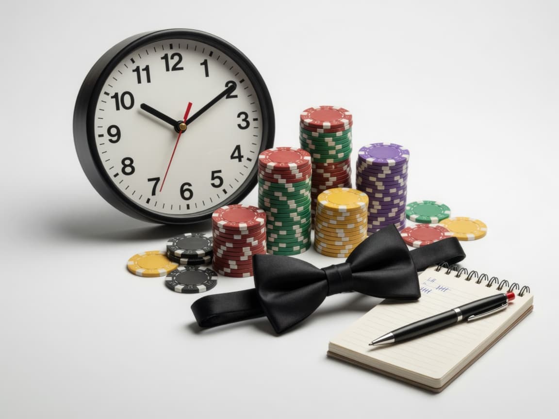Casino Dealer overtime fee rental photo — BSA Events