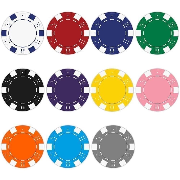 Composite Clay Chips rental — BSA Events Metro Detroit