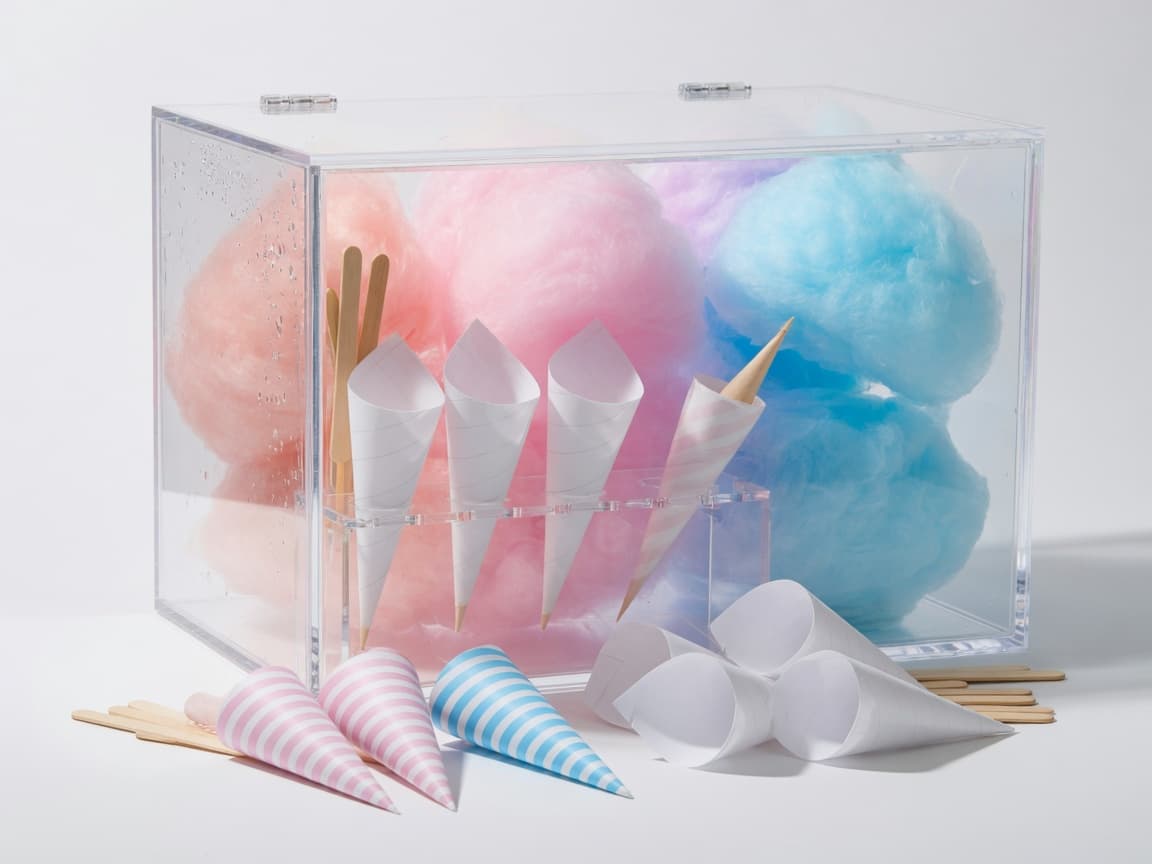 Cotton Candy Floss 50 servings rental photo — BSA Events
