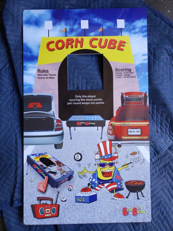 Deluxe Cornhole Bean Bagglez rental photo — BSA Events