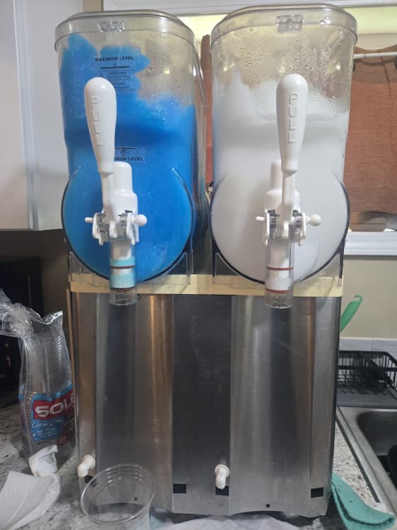 Dual Slushie machine rental photo — BSA Events