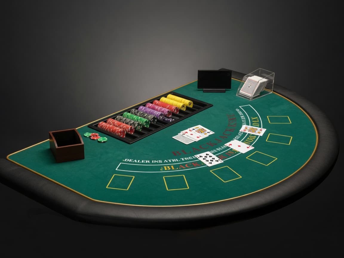 Gambler Package #1 Blackjack Table rental — BSA Events Metro Detroit