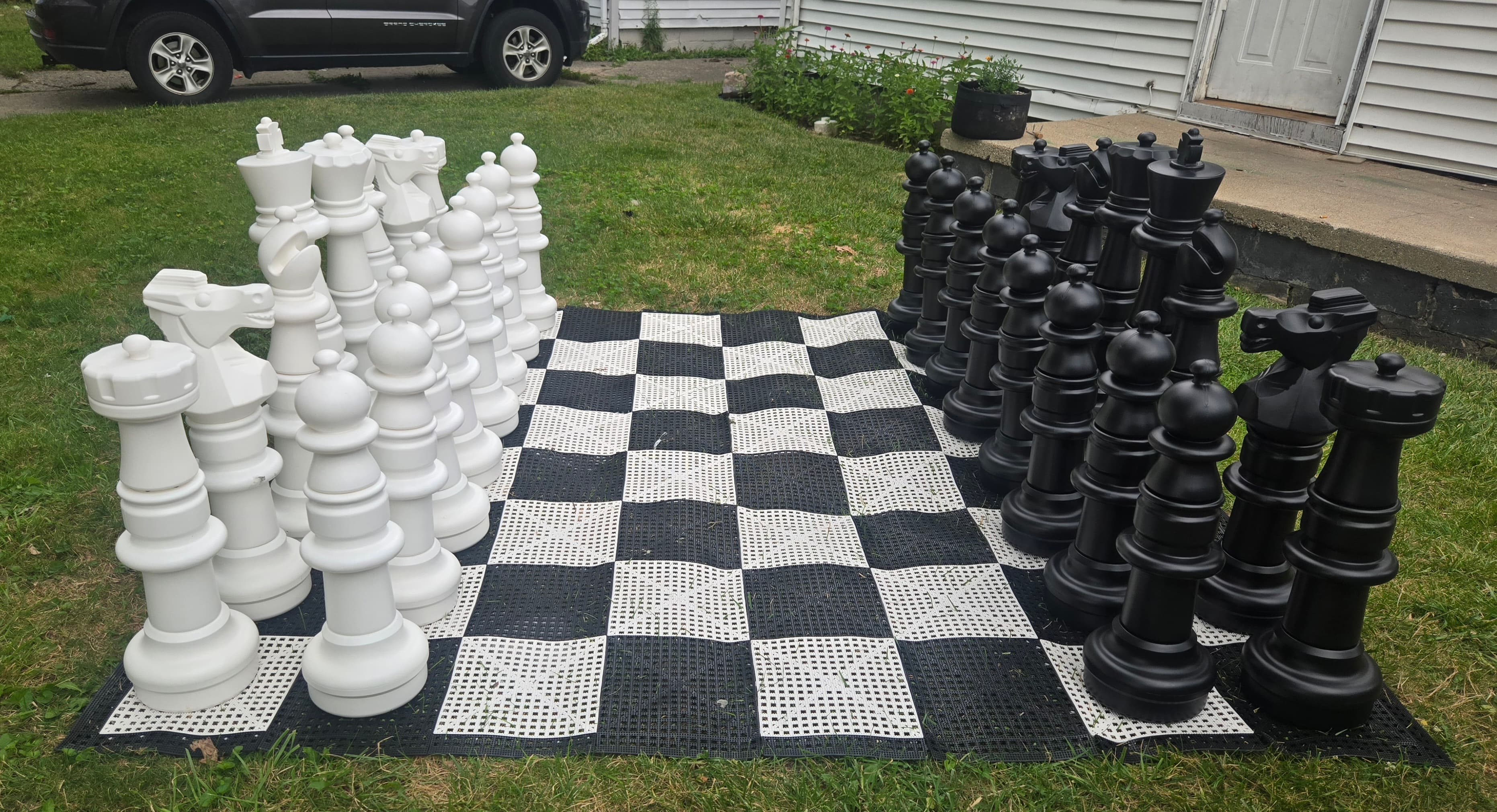 Mega Giant Chess Deluxe rental — BSA Events Metro Detroit
