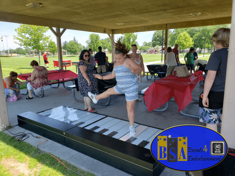 Giant Keyboard rental — BSA Events Metro Detroit