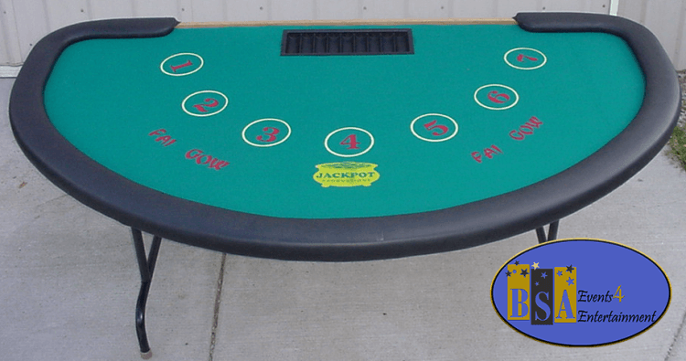 Pai Gow Table rental — BSA Events Metro Detroit
