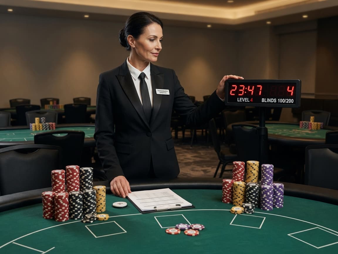 Poker Tournament Director rental — BSA Events Metro Detroit