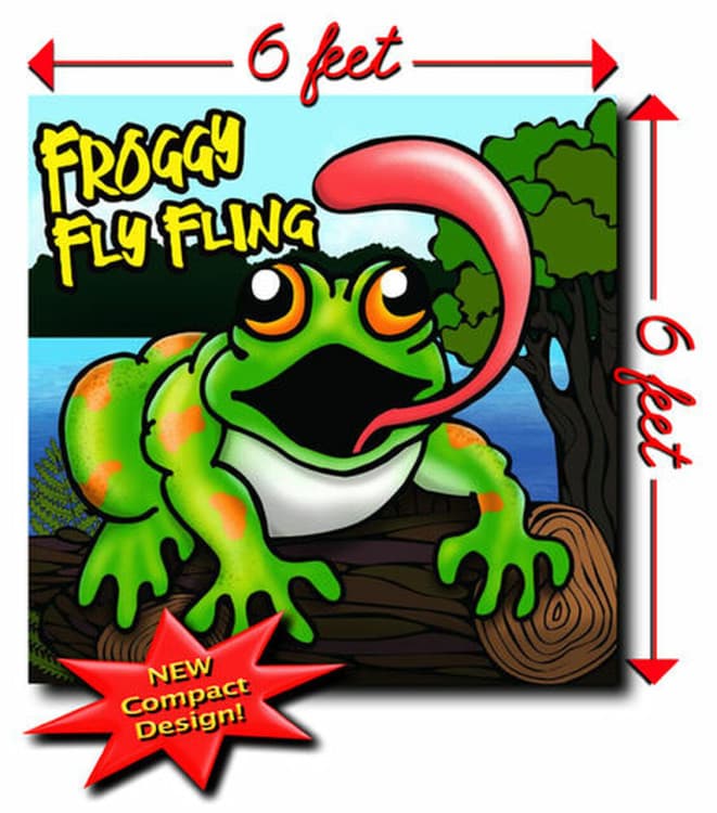 Tarp toss game - Feed the Frog rental photo — BSA Events