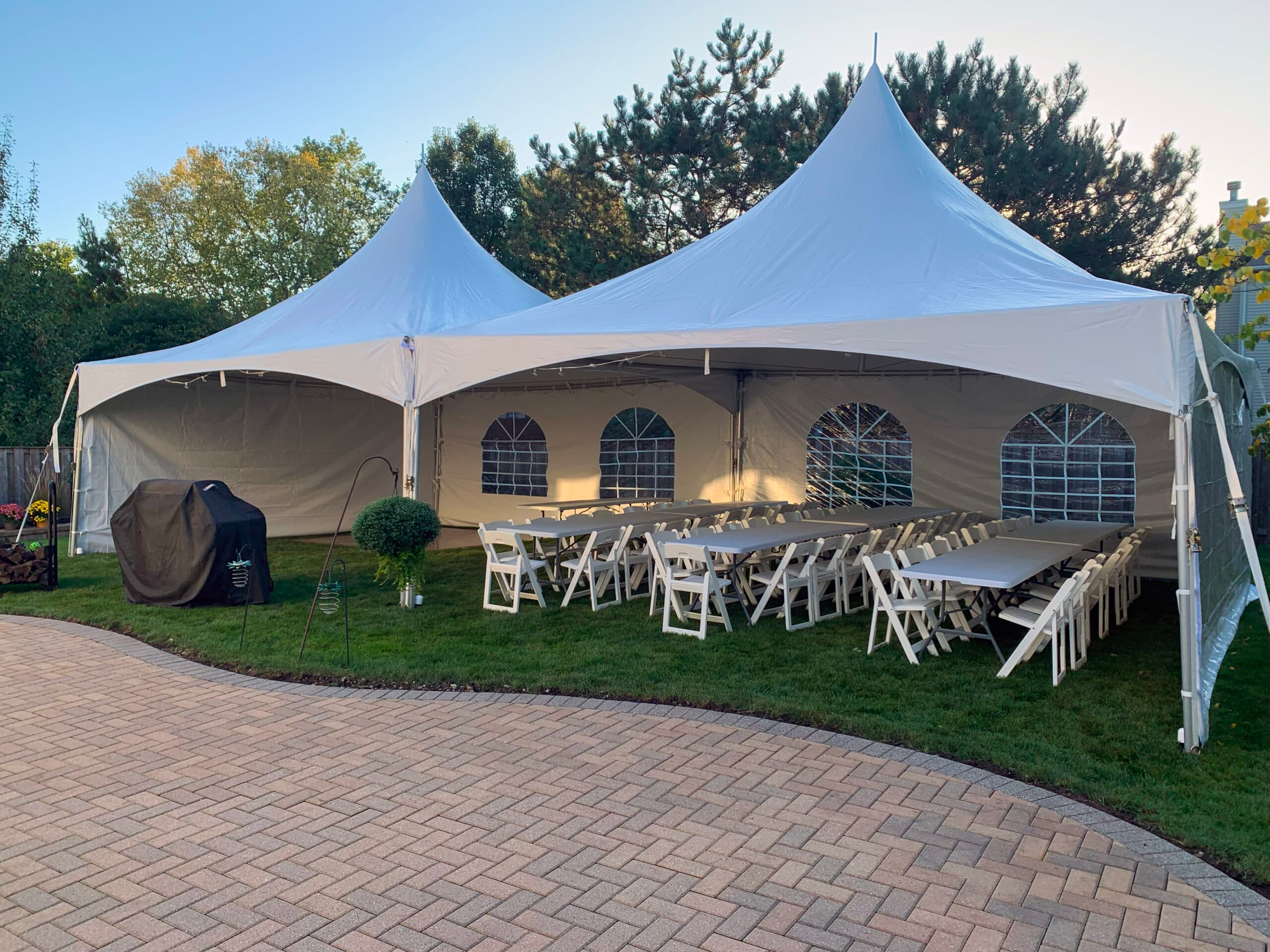Tent 20x20 rental photo — BSA Events