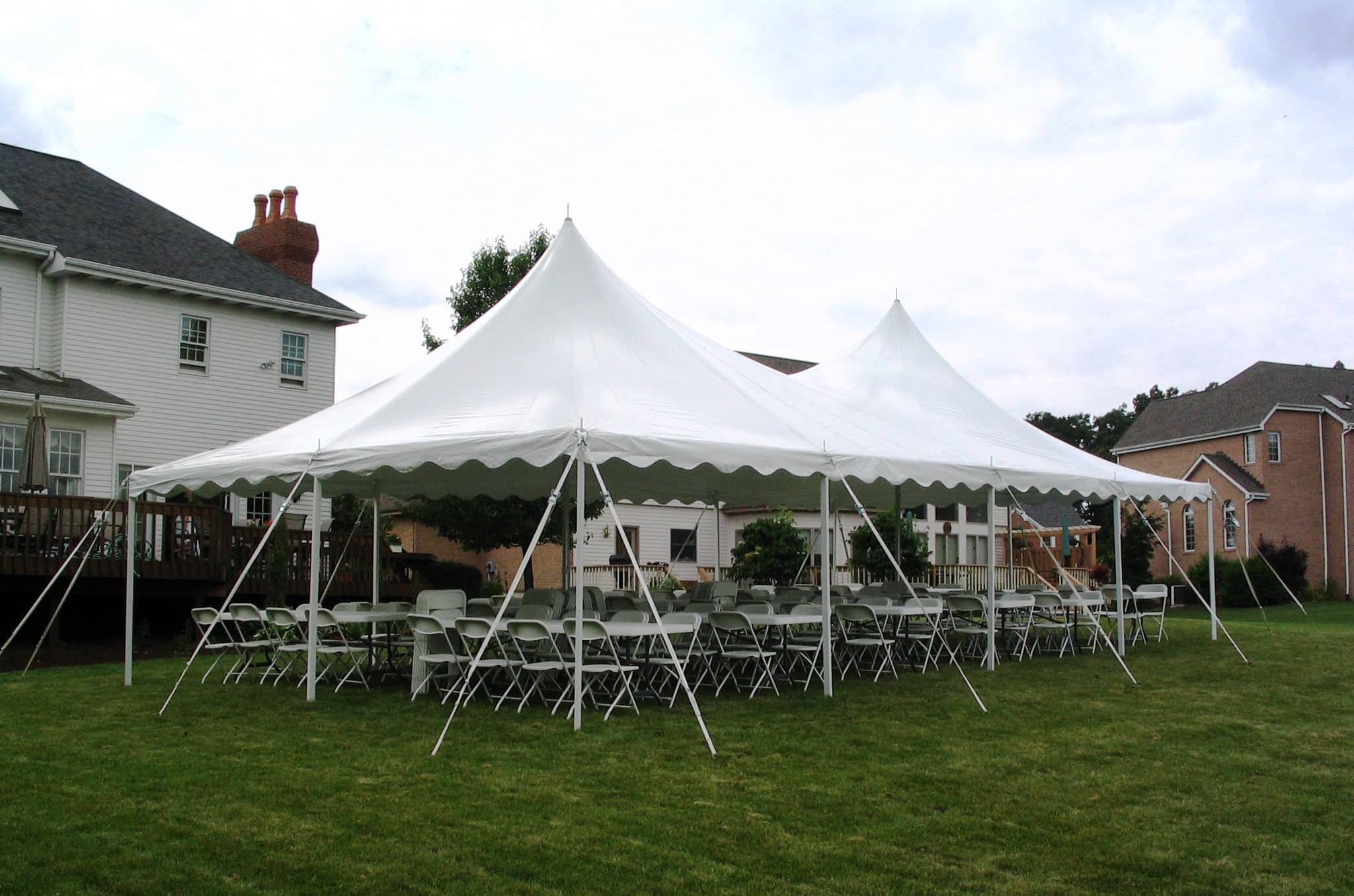 Tent 20x40 Pole rental photo — BSA Events